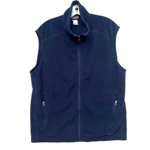 Patagonia Synchilla blue fleece full zip vest XL extra large